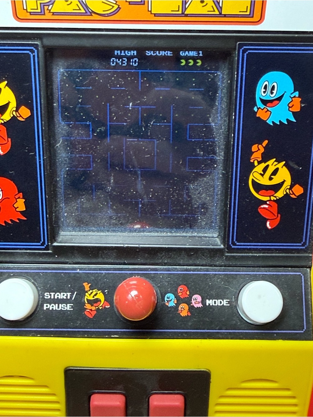 Pac Man - Mini Arcade - Retro Game - Bandai Namco - Miniature Pacman *TESTED*
